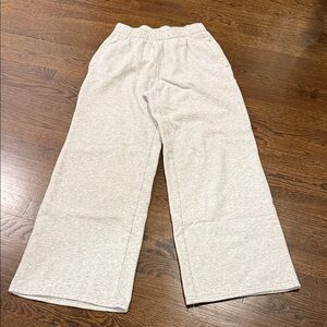 Hollister Light Gray Straight Leg Pants